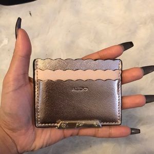 Rose Gold Card Holder